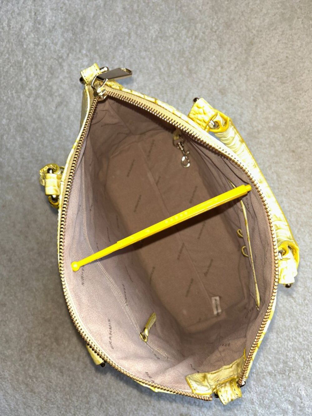 Brahmin Duxbury Lemonade Melbourne - Picture 8 of 8